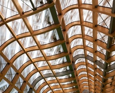 The Amazing Of Roof With Wood’s Structure By Ron Architect