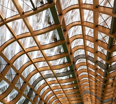 The Amazing Of Roof With Wood’s Structure By Ron Architect